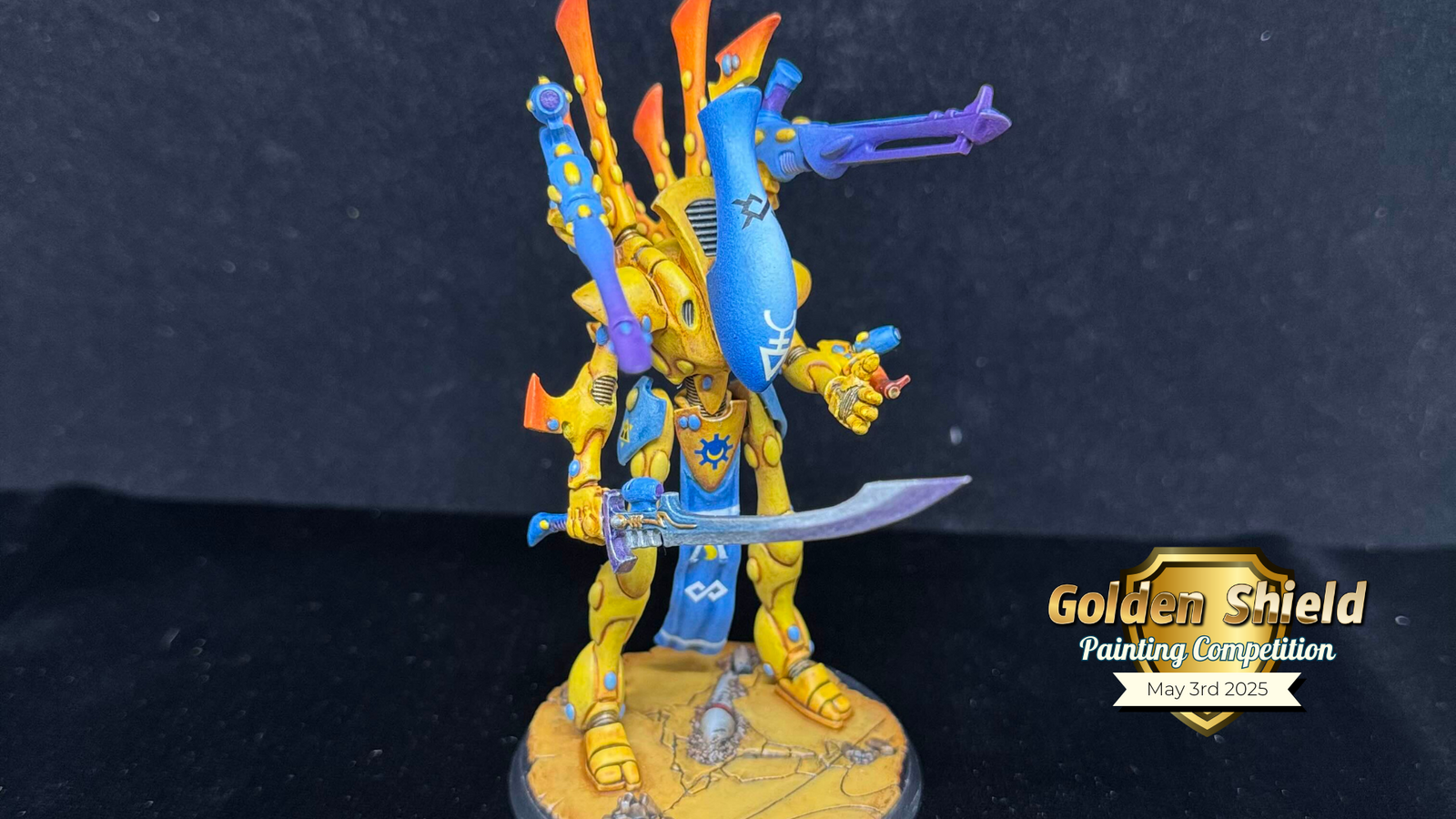 Golden Shield Painting Competition Winners - May 3rd 2025
