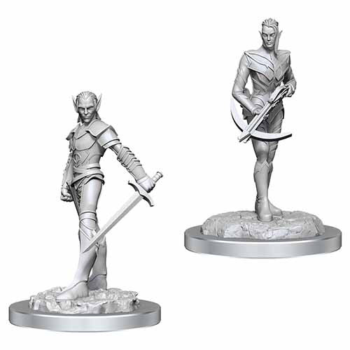 D&D Minis: Wave 18 - Drow Fighters