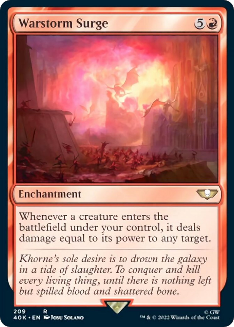 Warstorm Surge (Surge Foil)