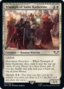 Triumph of Saint Katherine (Surge Foil)