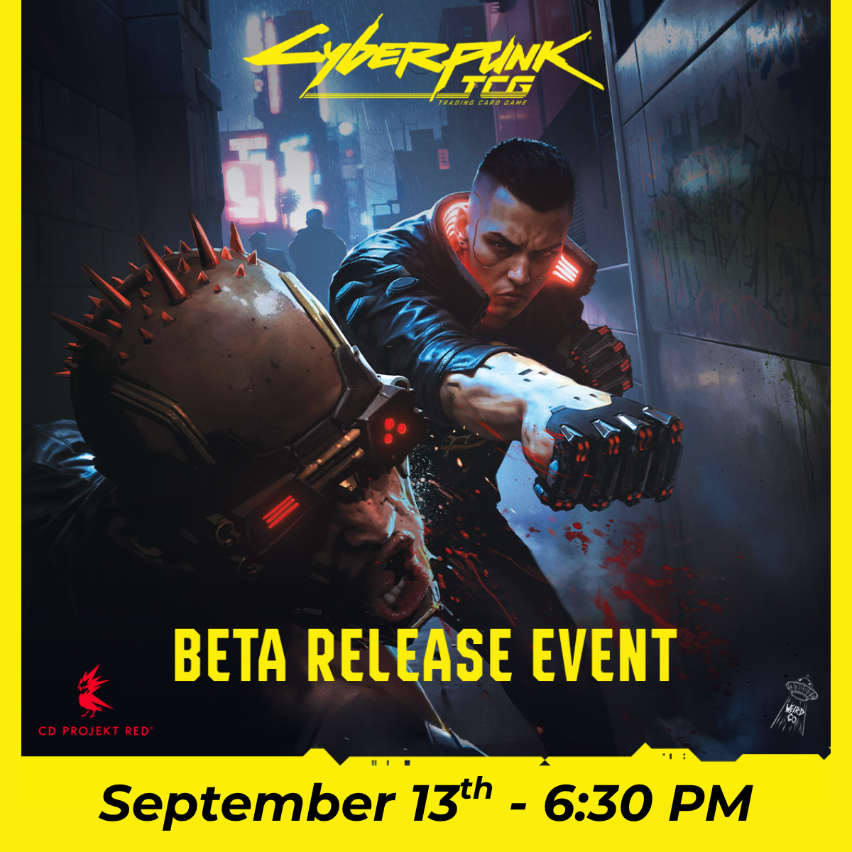 Cyberpunk TCG Beta Event