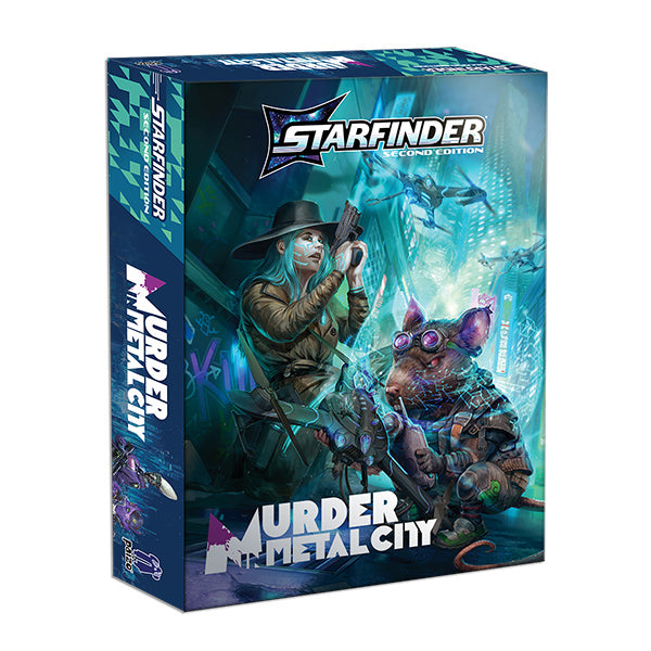 Starfinder RPG, 2e: Murder in Metal City Deluxe Adventure
