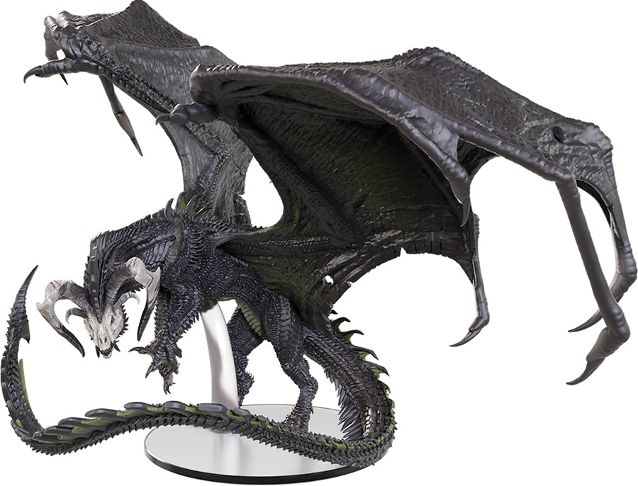 Dungeons & Dragons: Icons of the Realms - Adult Black Dragon Corruptor