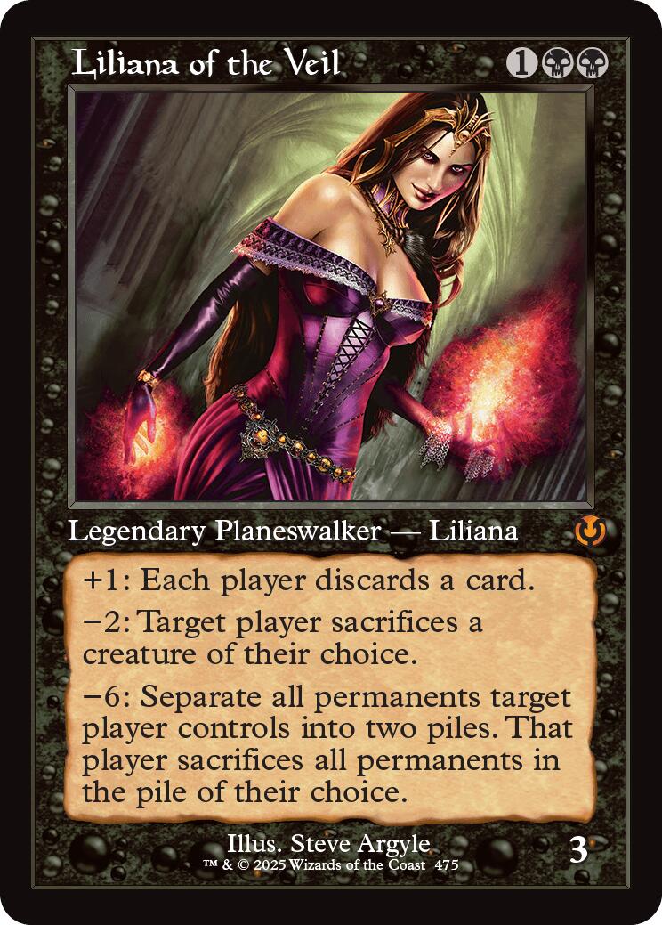 Liliana of the Veil (Retro Frame)