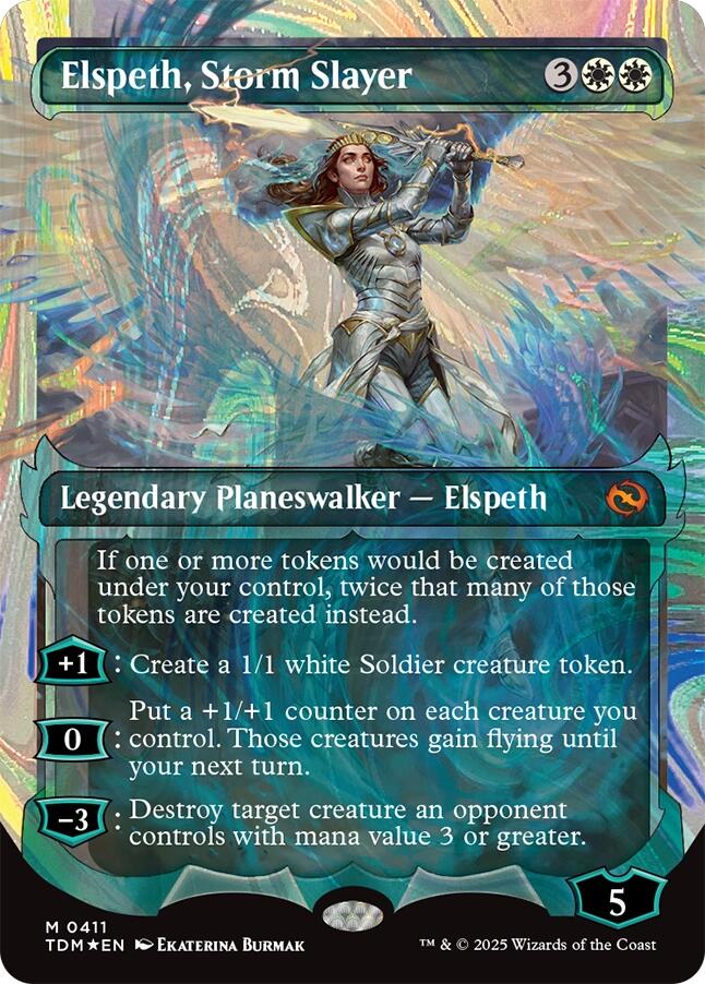 Elspeth, Storm Slayer (Showcase) (Halo Foil)