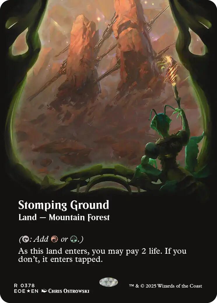 Stomping Ground (Borderless) (Galaxy Foil)