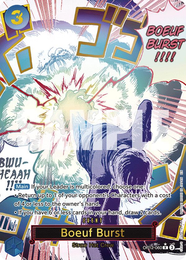 Boeuf Burst (Alternate Art)