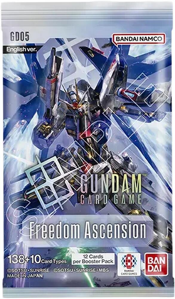 Gundam Card Game: Freedom Ascension (GD-05) Booster Pack