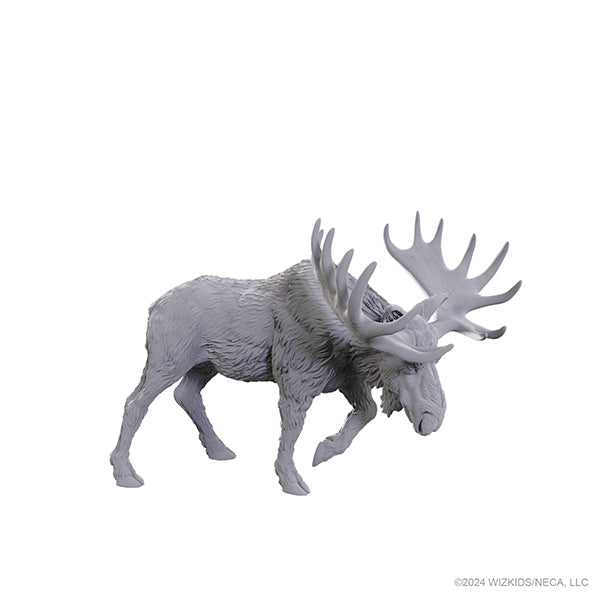Wizkids Deep Cuts Miniatures: Unpainted Minis- Wave 25- Bull Moose