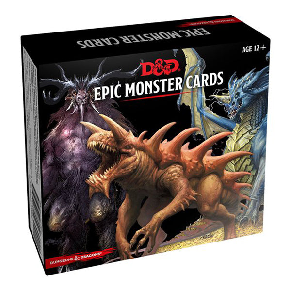 Dungeons & Dragons Spellbook Cards: Epic Monsters