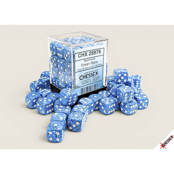 D6 Dice Set: Speckled