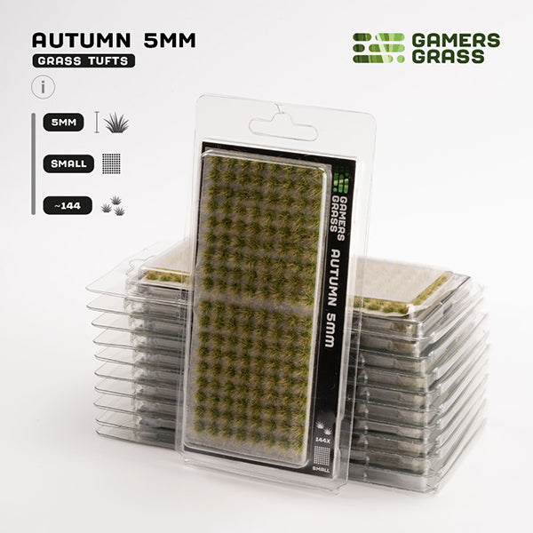 Gamers Grass Tufts: Tufts- Autumn 5mm- Small