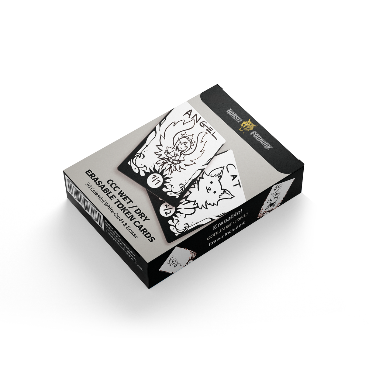 Dry Erasable TCG Token Cards