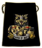 Premium Black Dice Bag | Hold the Line!