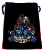 Premium Black Dice Bag | Lords of the Night