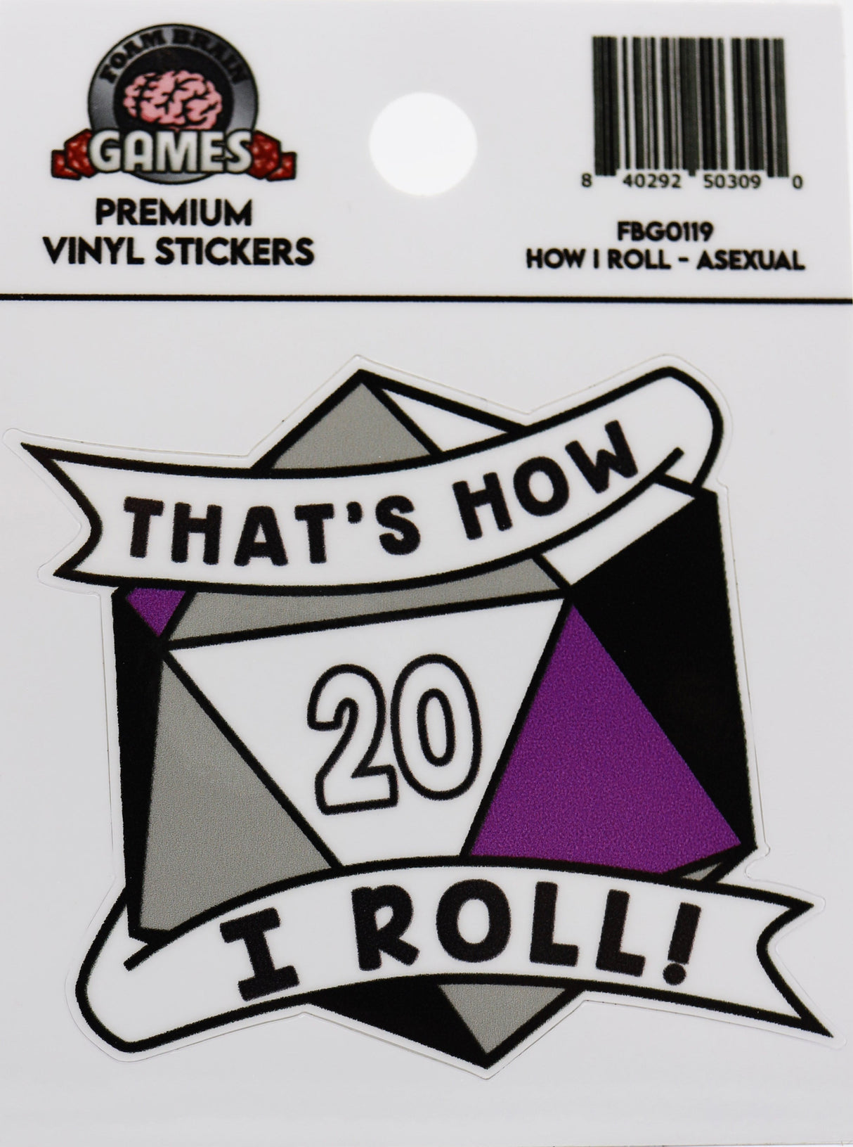 That's How I Roll Sticker - Pride