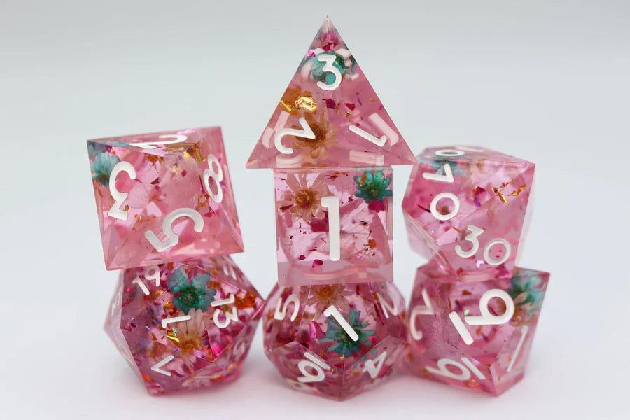 Sharp Edge Resin RPG Dice Set