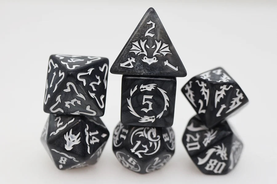 Drake's Flight: Nightmare RPG Dice Set