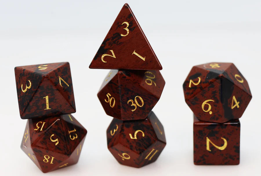 Gemstone Rpg Dice Set
