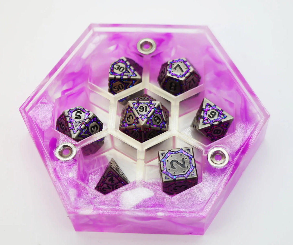 Sharp Edge Resin Dice Vault - Eerie Fog