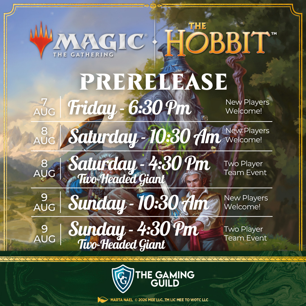 Magic: The Gathering - The Hobbit - Prerelease Entry