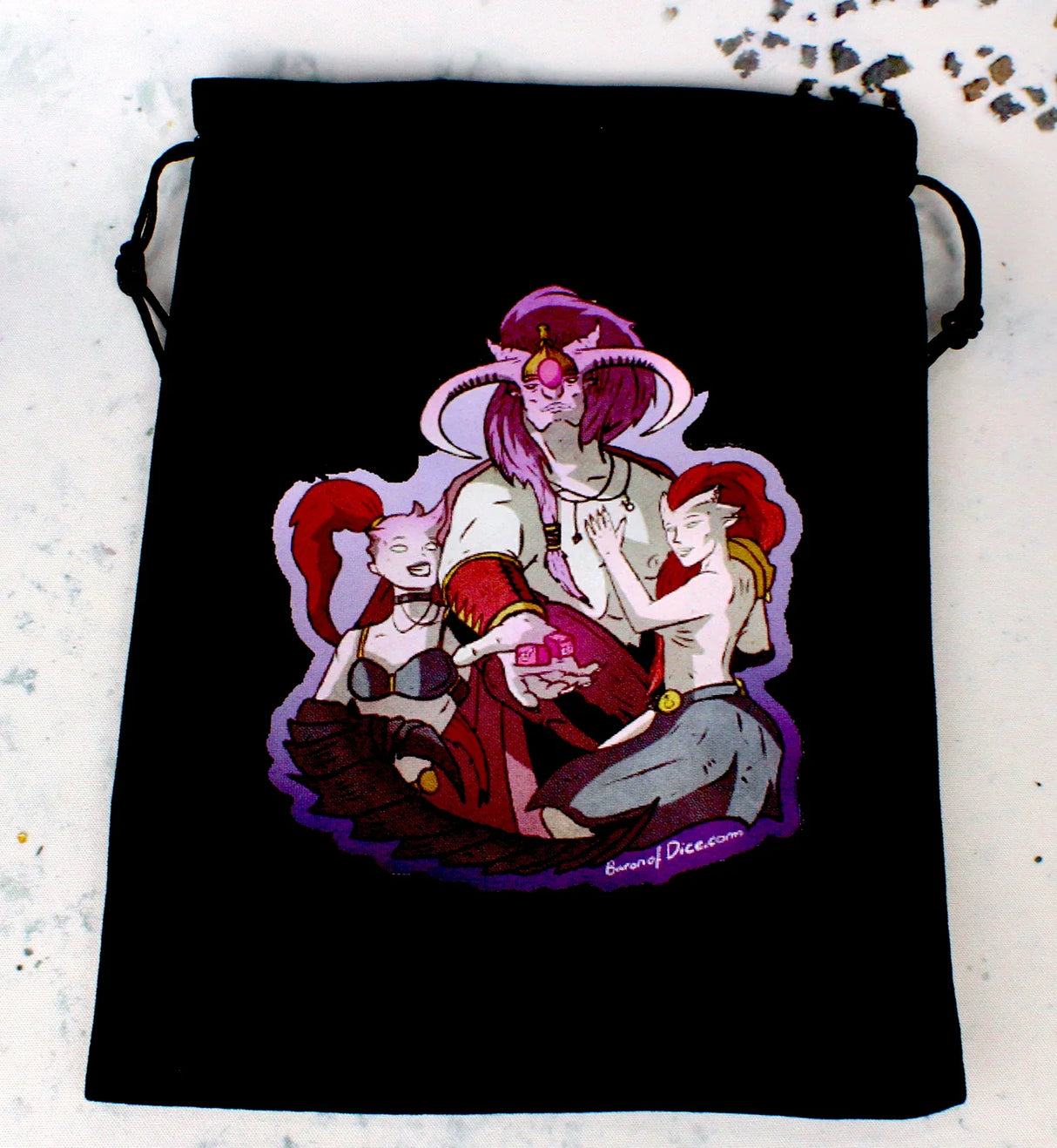 Premium Black Dice Bag | My Pleasure