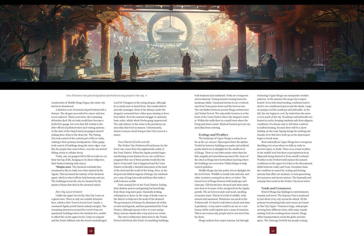 Katana-Ra RPG: The World Book