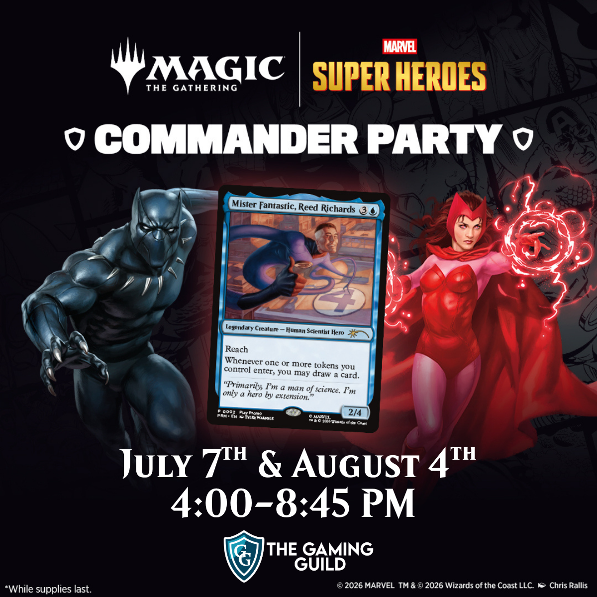 MTG: Marvel Super Heroes Commander Party