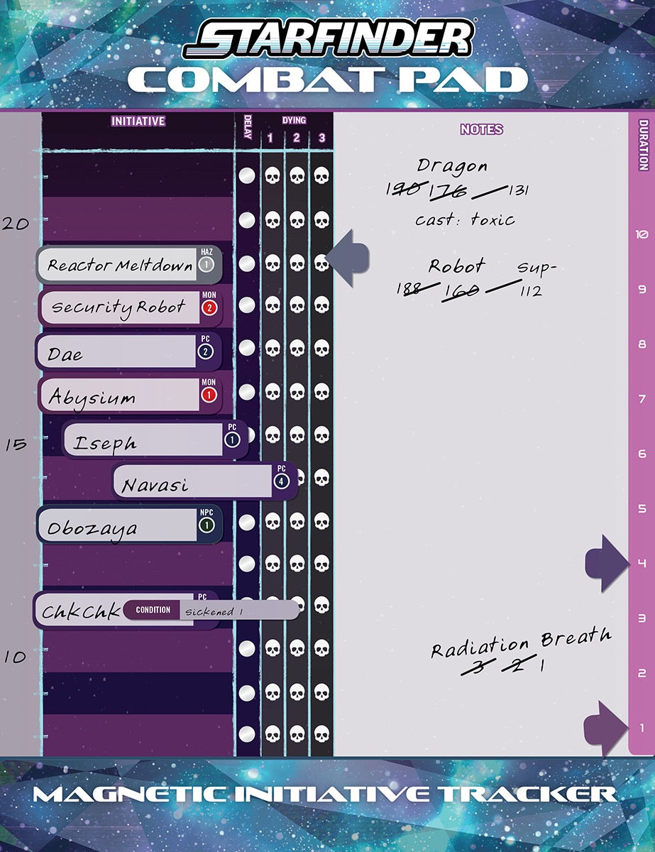 Starfinder RPG: Combat Pad (S2)