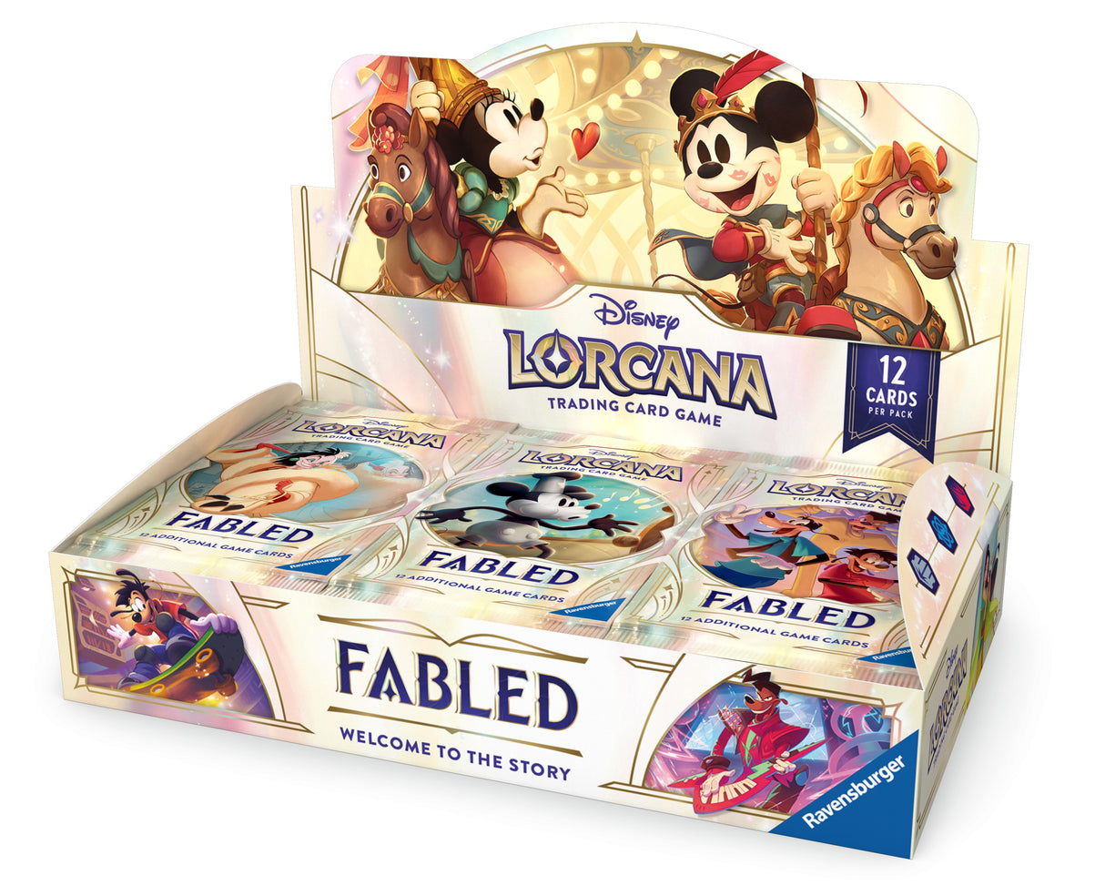 Disney Lorcana: Fabled Booster Display (24 Packs)