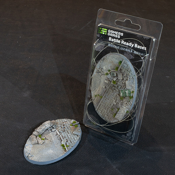 Battle Ready Bases: Urban Warfare- Oval 105mm (x1)- Oval 105mm (x1)