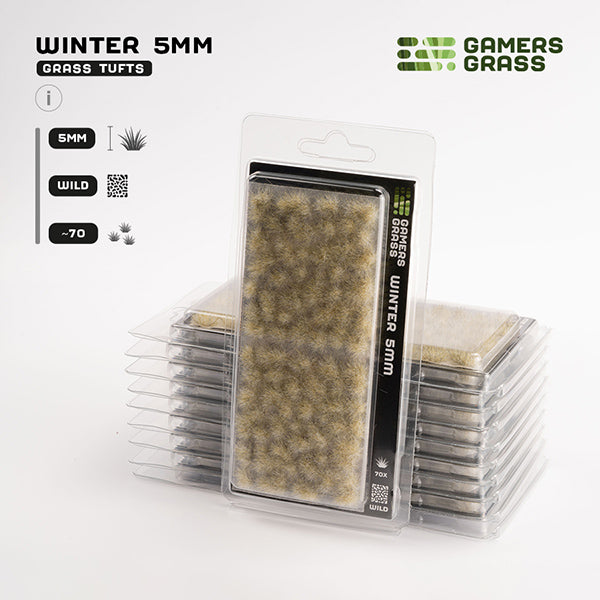 Gamers Grass Tufts: Tufts- Winter 5mm- Wild