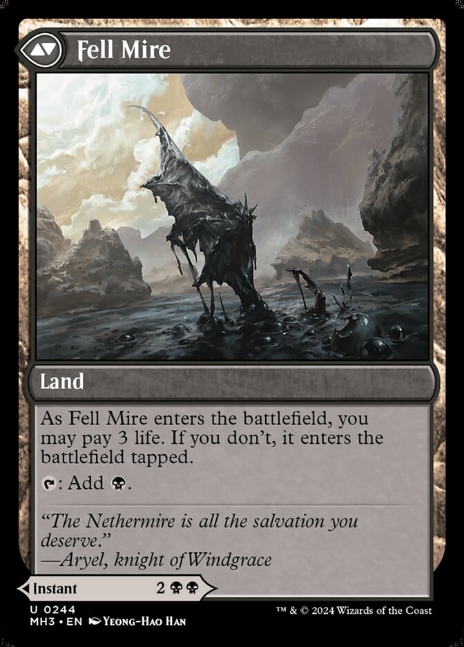 Fell the Profane (Back)