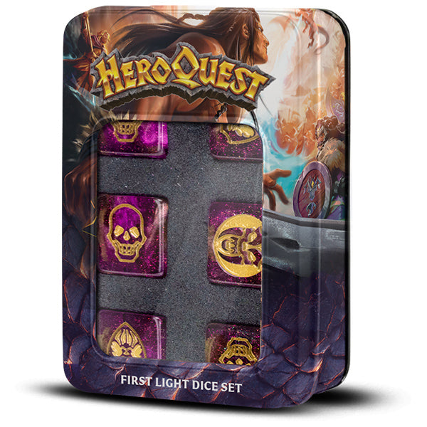 HeroQuest First Light D6 Dice Set (6 Dice)