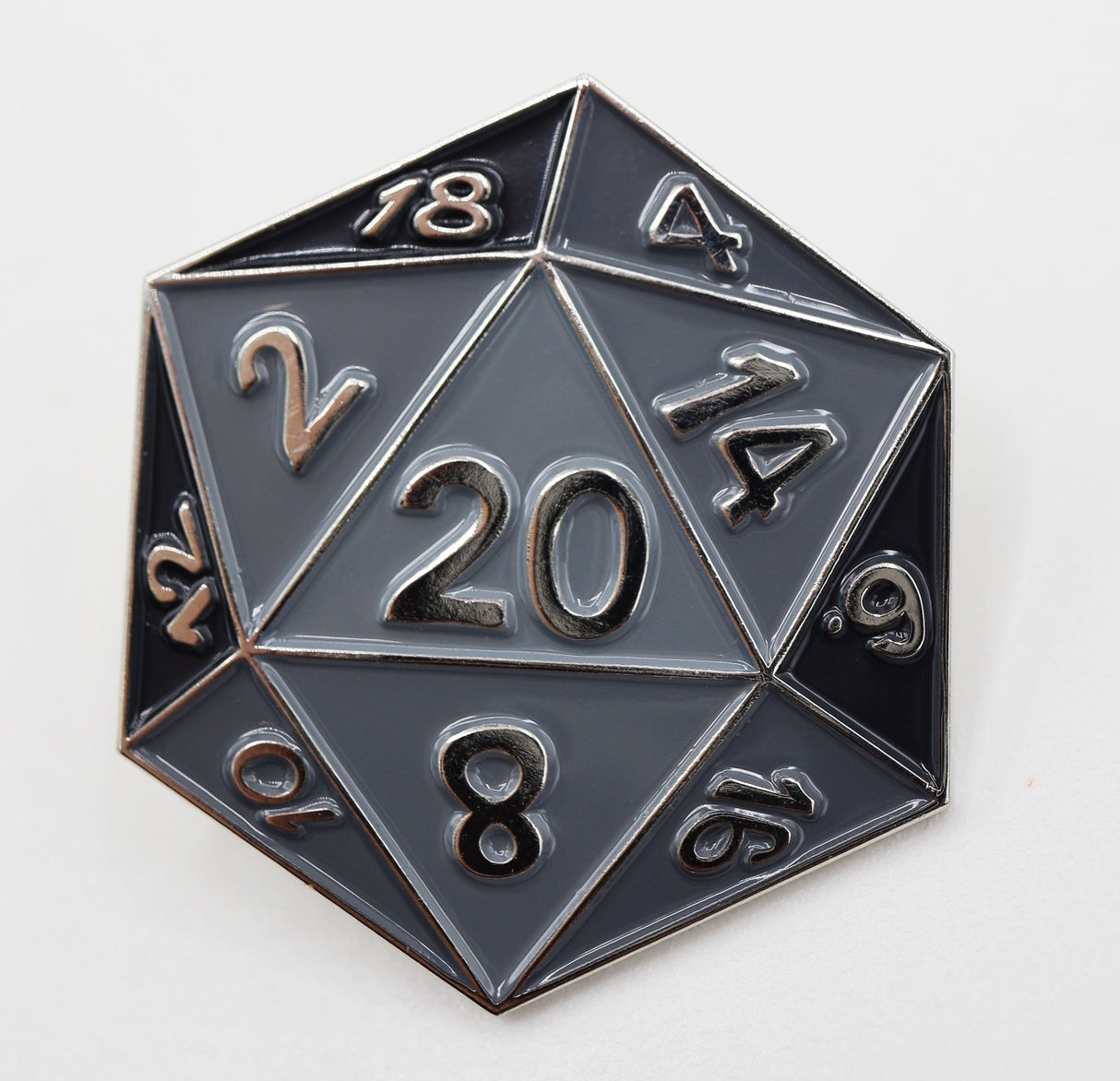 D20 Pin: Black