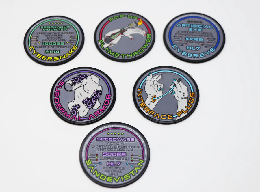 Cyberpunk RED: Gangs and Gear Mystery Loot