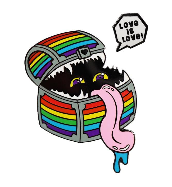 Enamel Mimic Pride Pin