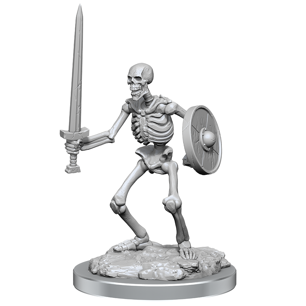 D&D Nolzur`s Unpainted Minis: Skeletons