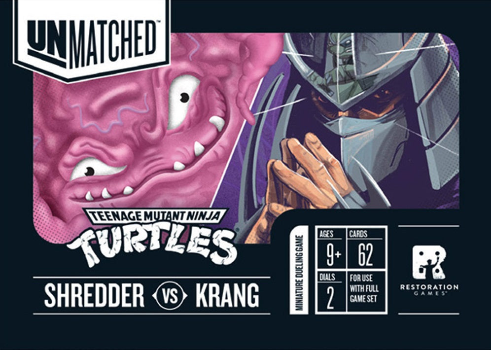 UNMATCHED ADVENTURES: TNMT Shredder and Krang Expansion