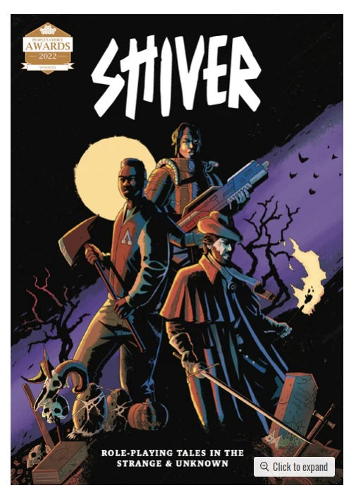 SHIVER RPG: Roleplaying Tales in the Strange & Unknown Core Book