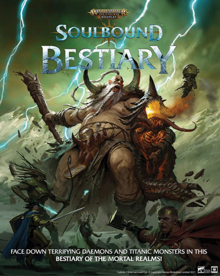 Warhammer Age of Sigmar RPG: Soulbound Bestiary