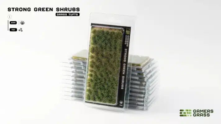 Gamers Grass Tufts: Strong Green Shrubs