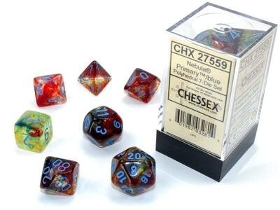 7-Die Set Nebula Luminary: Primary/Blue