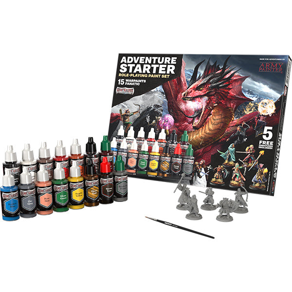 Gamemaster  Paints: Adventure Starter Role- Playing Paint Set