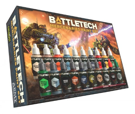 BattleTech: Mercenaries Paint Set (The Army Painter)