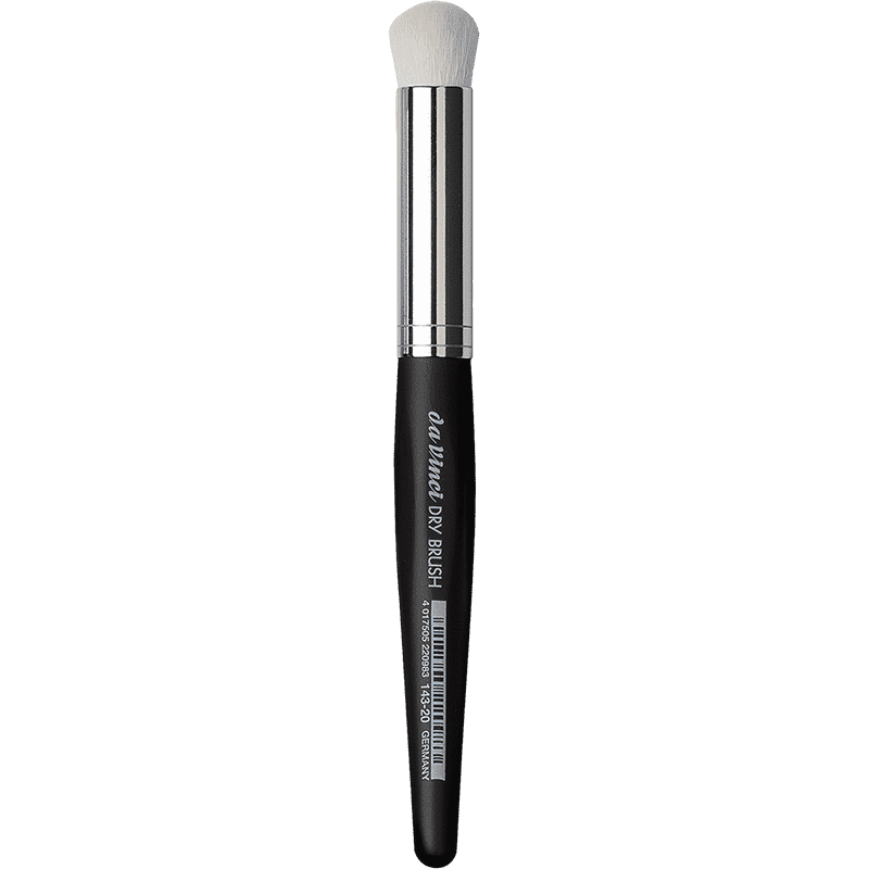 DRY BRUSH round, white synthetic fibres
