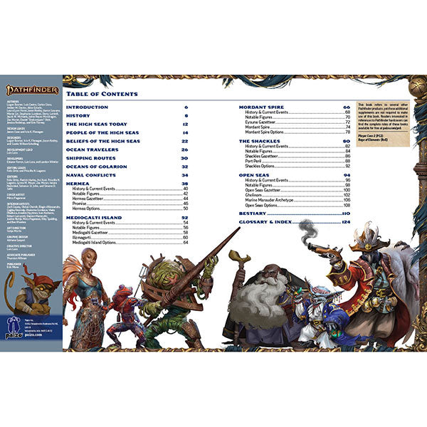 Pathfinder RPG, 2e: Lost Omens- High Seas