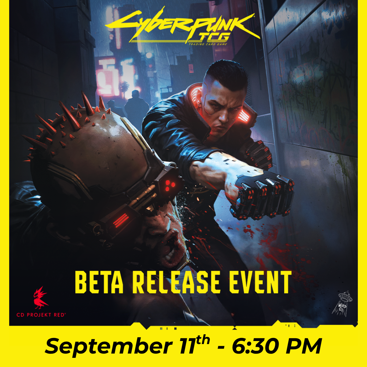 Cyberpunk TCG Beta Event