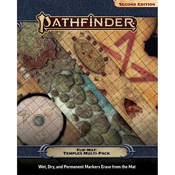 Pathfinder RPG: Flip-Mat- Temples Multi-Pack