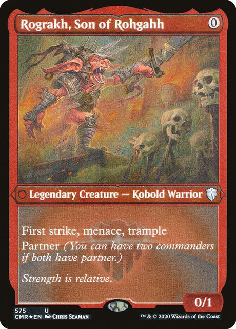 Rograkh, Son of Rohgahh (Foil Etched)